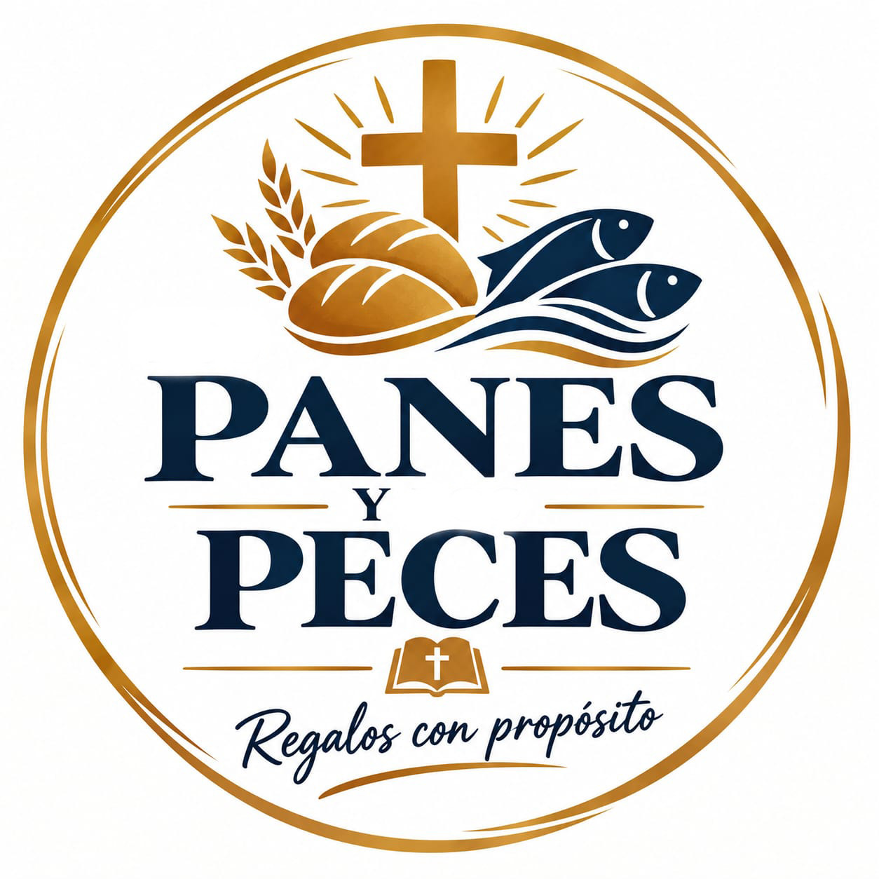 Logotipo de Panes y peces
